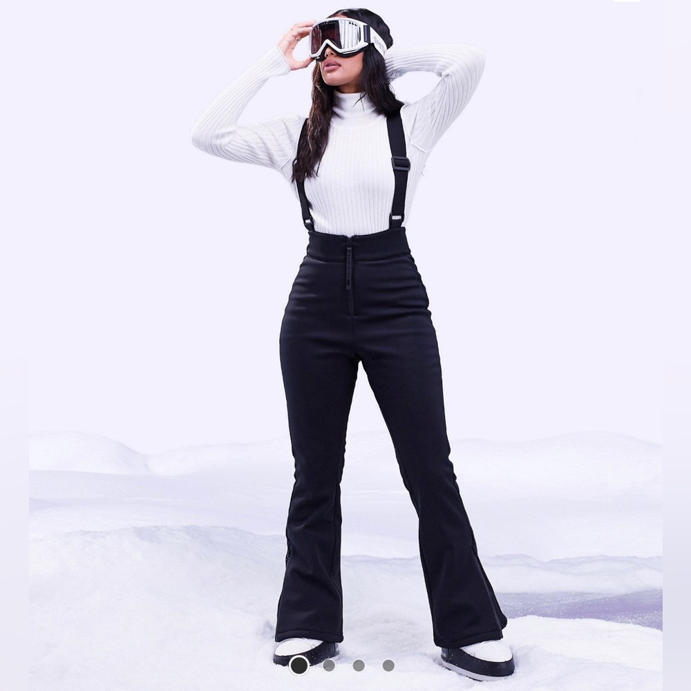 ASOS ski high wasted salopette